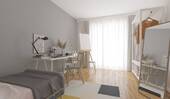 Das Kinderzimmer der Eigentumswohnung - 