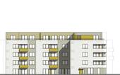 Ansicht von Süden - 4-Zimmerwohnung mit Fenstern in 3 Himmelsrichtungen!
