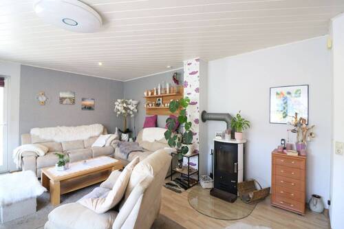 Wohnbereich mit Kamin - 