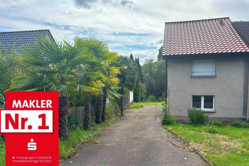 Frontansicht - Einfamilienhaus mit großzügiger Ausbaumöglichkeit