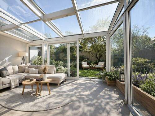 Wintergarten Visualisierungsbeispie - 