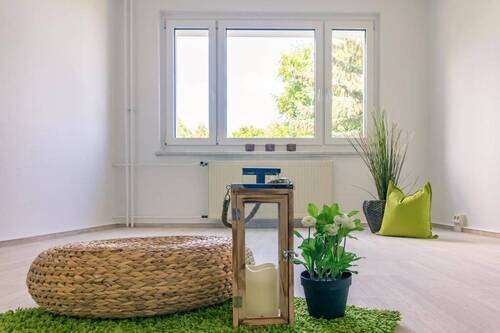 Schlafzimmer Vergleichswohnung - Etagenwohnung mit 58,60 m² in Chemnitz zur Miete