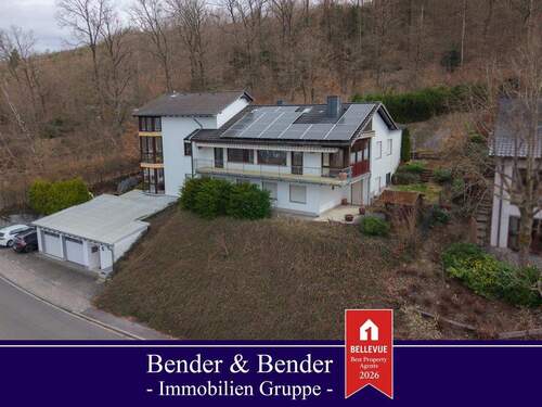 Ansicht - Großzügiges Einfamilienhaus mit Aufzug, Sauna und schönem Ausblick!