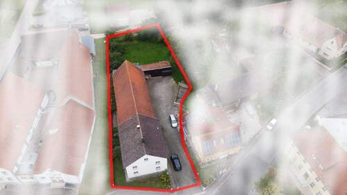 HP DJI_0821.jpg - Ehemaliges landwirtschaftliches Anwesen mit Nebengebäuden - in 91572 Königshofen