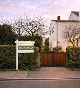 Aktuelle Frontalansicht - Grundstück zum Kaufen in Frankfurt am Main