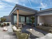 Dachterrasse. - 