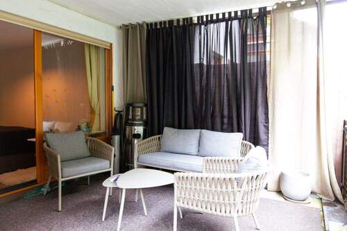 Der überdachte Balkon - 3 Zimmer Etagenwohnung in Wehr