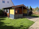 Holzhütte im Garten - 