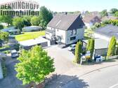 Vogelperspektive 1 - Einfamilienhaus mit 2 Einliegerwohnungen in Hamm-Selmigerheide