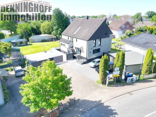 Vogelperspektive 1 - Einfamilienhaus mit 2 Einliegerwohnungen in Hamm-Selmigerheide