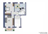 Grundriss - 2 Zimmer Etagenwohnung zur Miete in Eppingen