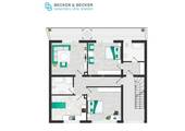 Grundriss Obergeschoss - 
