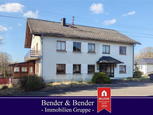 Frontansicht - Objekt mit Entwicklungspotenzial -380 m² Wfl. auf 1.974 m² Grundstück, für Investoren & Privatnutzer