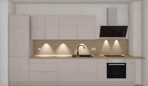 Küchenzeile bei Einzug - 