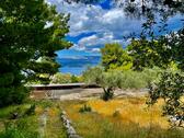 Umgebung mit Meerblick - Exklusives Baugrundstück in unbebautem Wohngebiet in idyllischer Lage auf der Insel Brac in Kroatien