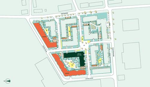 Lageplan der Eigentumswohnungen - 
