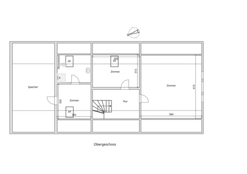 Schema Obergeschoss - 