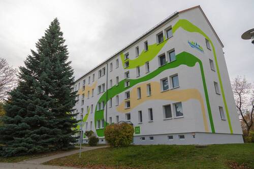 Außenansicht - 3 Zimmer Etagenwohnung zur Miete in Freiberg