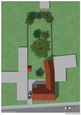 Lageplan des Grundstücks - 
