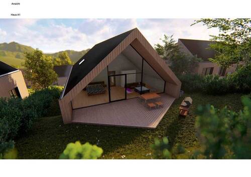 Ansicht Garten zur Terrasse - 