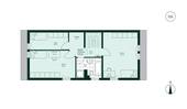 Grundriss des Obergeschosses - 