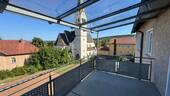 Aussicht Balkon 1 OG überdacht - 