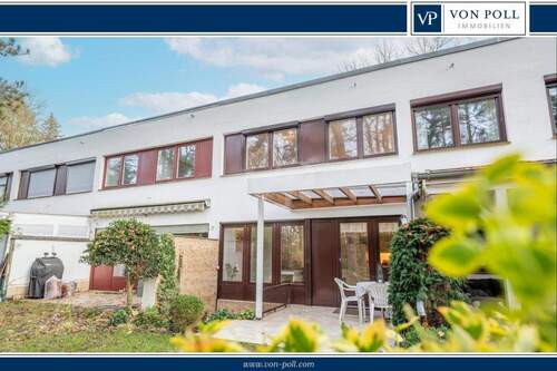 VPI Gartenansicht - Reihenhaus - 4 Zimmer mit Garten & Garage in Bestlage von Schlachtensee!