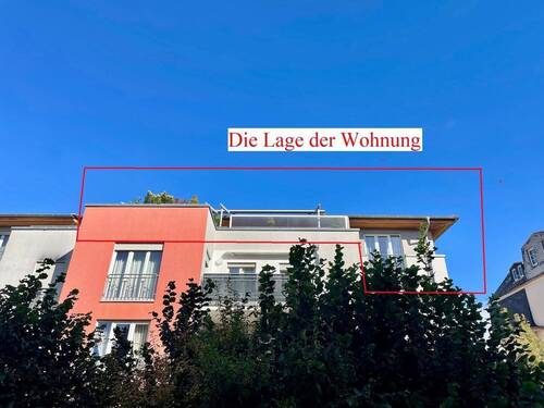 Die Lage der Wohnung! - 3 Zimmer Etagenwohnung zum Kaufen in Wiesbaden