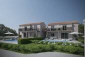 1 - Neubau Doppelhaushälfte mit Pool, stilvolle Architektur, Porec ca. 4 km