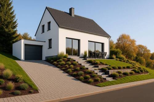 Visualisierung - Ihr Platz im Grünen - attraktives Baugrundstück in ländlicher Umgebung