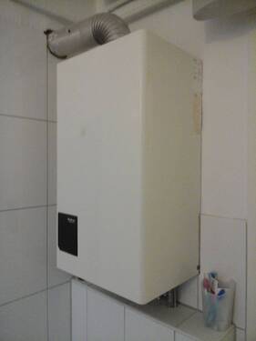 Gastherme für Heizung und Warmwasser - 