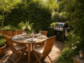 Sonnige Terrasse mit privater Atmosphäre - 1 Zimmer Mehrfamilienhaus, Wohnhaus in Weinheim