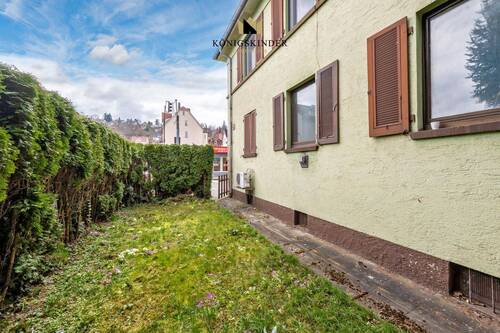 Garten an der Ostseite - Etagenwohnung mit 189,00 m² in Schwäbisch Gmünd zum Kaufen
