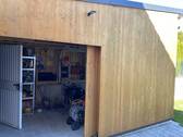 Praktischer Schuppen hinter den Garagen - 