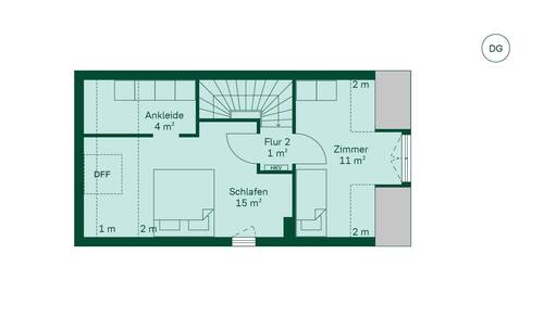 Großzügiges Dachgeschoss - 