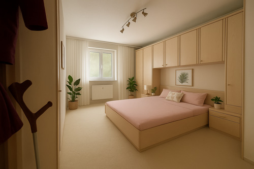 Schlafzimmer - 9 Zimmer Etagenwohnung zum Kaufen in Berlin
