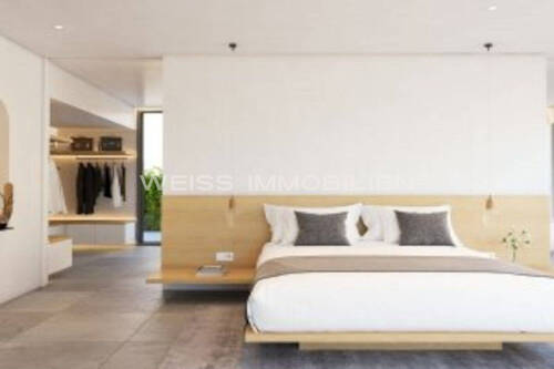 Schlafzimmer mit Ankleideraum - 