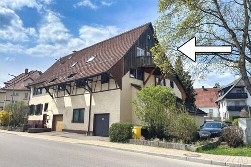 Außenansicht - 4 Zimmer Etagenwohnung in Tuningen