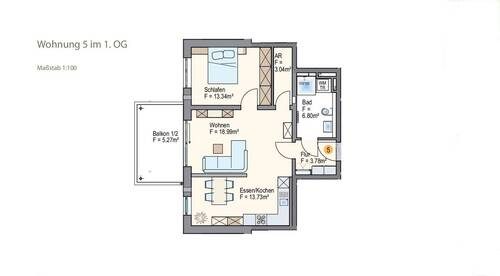 Wohnung Nr. 5 - 