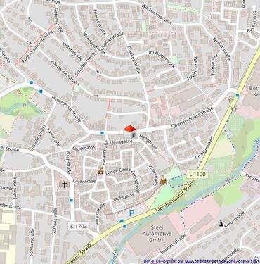 Lageplan - Grundstück in Großbottwar