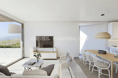 Offenes Wohnzimmer - 3 Zimmer Etagenwohnung in Teneriffa