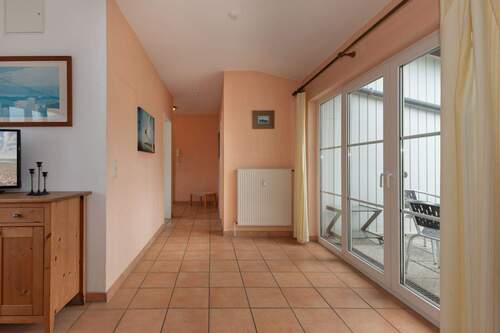 Der großzügige Zugang zum Balkon - 