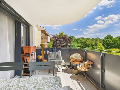 Balkon - Etagenwohnung mit 90,40 m² in Asperg zum Kaufen