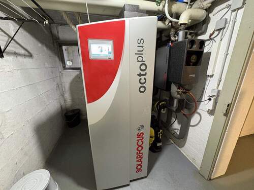 Moderne Pelletsheizung - 