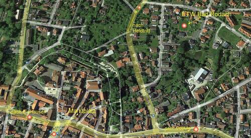 Lage in Bad Rodach - 