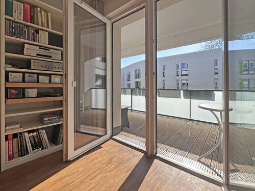 Wohnen Sicht auf Balkon - 