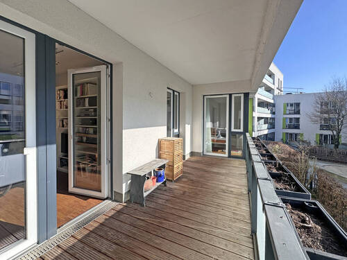 Sicht auf anliegende Zimmer - 