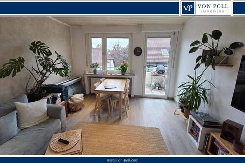 Titelbild - Lichtdurchflutete 3,5-Zimmer-Wohnung mit Balkon und tollem Ausblick