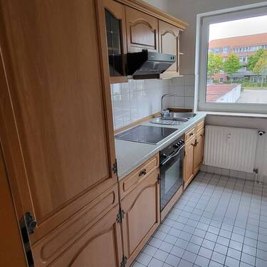 Küche mit Einbauküche Mietersache - 