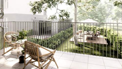 Balkonien - 1 Zimmer Etagenwohnung in Berlin